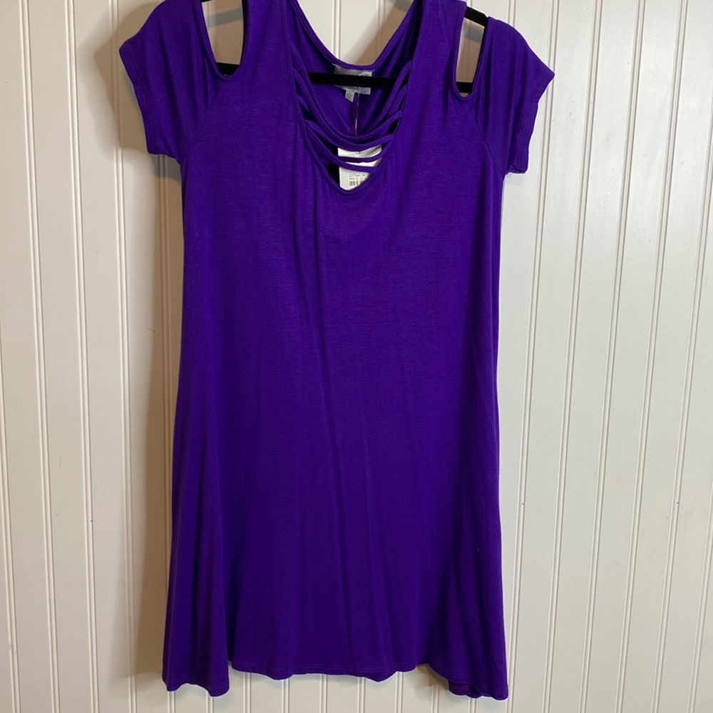 Blu Heaven Size Small Purple Boutique Dress
